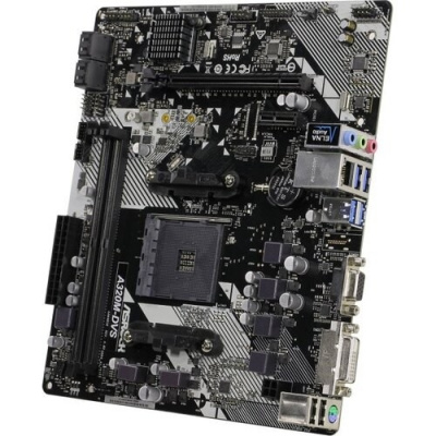 ASRock A320M-DVS R4.0 OEM {Socket AM4, AMD A320, DDR4, 1xPCI-E x16, 1xPCI-E x1}