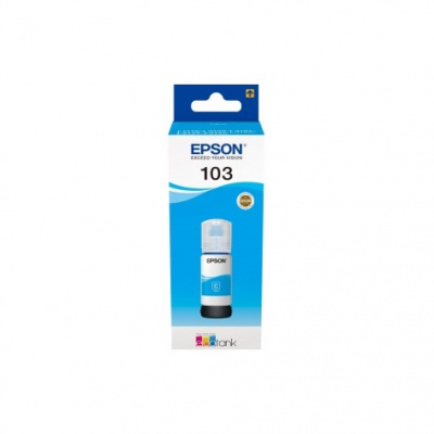 EPSON C13T00S24A Контейнер с голубыми чернилами для L3100/3101/3110/3150/3151, 65 мл.(cons ink)