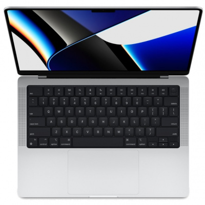 Apple MacBook Pro 14 2021 [MKGR3RU/A] Silver 14.2" Liquid Retina XDR {(3024x1964) M1 Pro chip with 8-core CPU and 14-core GPU/16GB/512GB SSD} (2021)