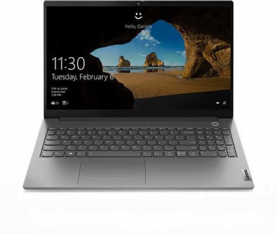 Ноутбук Lenovo Thinkbook 15 G2 ITL Core i5 1135G7 8Gb SSD256Gb Intel Iris Xe graphics 15.6" IPS FHD (1920x1080) Windows 10 Professional grey WiFi BT Cam