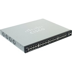 Cisco SB SF220-48P-K9-EU Коммутатор PoE SF220-48P, 48x10/100 PoE Smart Plus, 375W