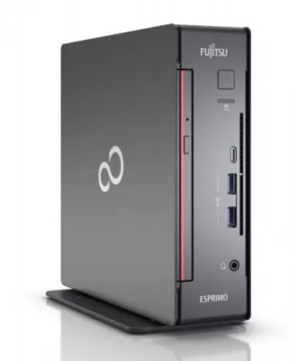 ПК Fujitsu ESPRIMO Q7010 MT i7 10700T (2) 16Gb SSD1Tb/UHDG 630 DVDRW Windows 10 Professional 64 GbitEth WiFi BT 65W клавиатура мышь черный