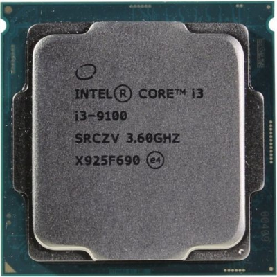 CPU Intel Core i3-9100 Coffee Lake OEM {3.60Ггц, 6МБ, Socket 1151v2}