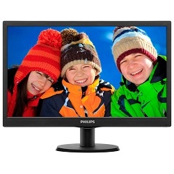 LCD PHILIPS 19.5" 203V5LSB26(10/62) черный {TN 1600x900 90/50 1000000:1 5ms 200cd D-Sub}
