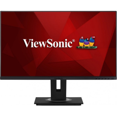 LCD ViewSonic 27" VG2755 черный {IPS 1920x1080 5ms 178/178  D-sub HDMI DisplayPort USBtype-C USBhub 1Wx2 AudioOut}